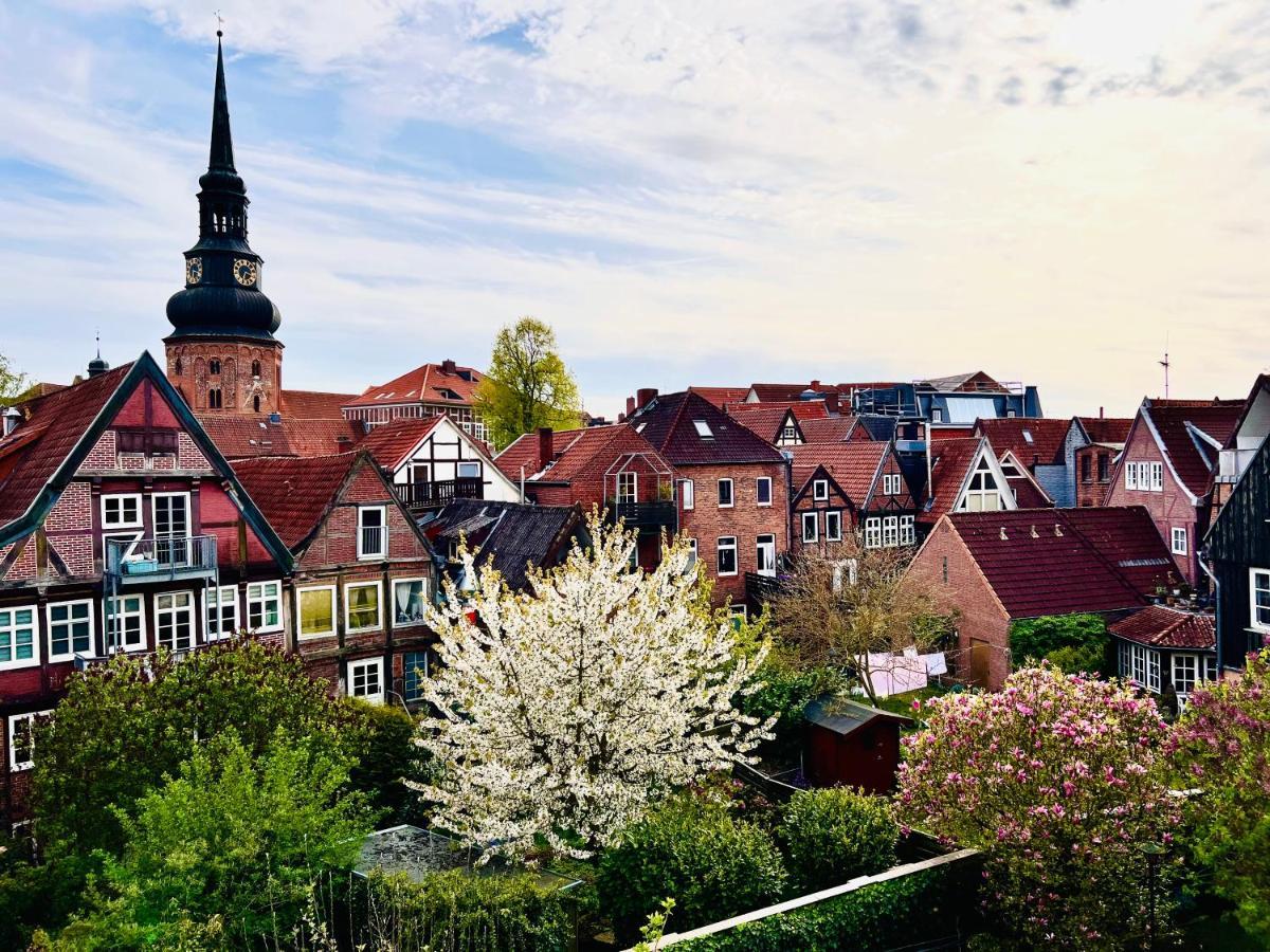 Der Stader Hafenblick Dış mekan fotoğraf